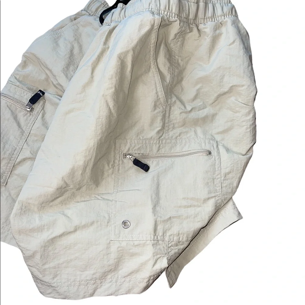 Vintage Cherokee Khaki cargo Swim trunks Size‎ L 36-3 8 with attached buck…